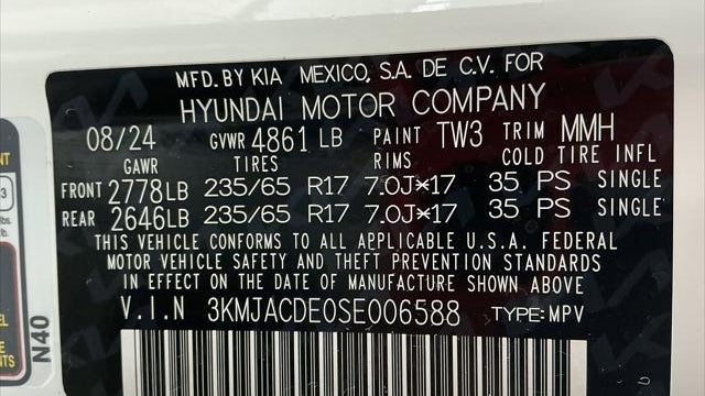 2025 Hyundai SANTA FE SEL