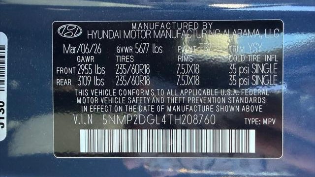 2026 Hyundai SANTA FE SEL