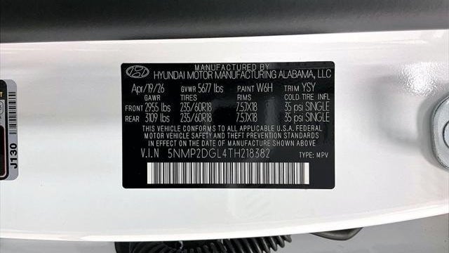 2026 Hyundai SANTA FE SEL