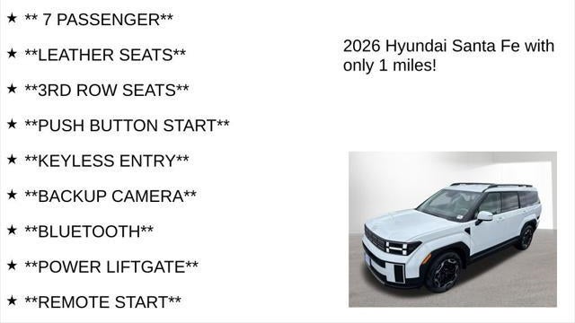 2026 Hyundai SANTA FE SEL
