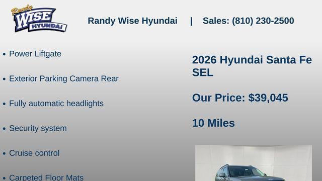 2026 Hyundai SANTA FE SEL