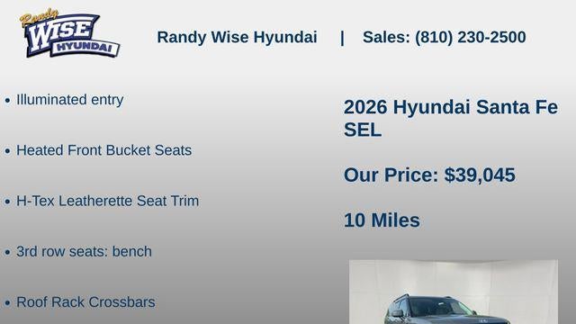 2026 Hyundai SANTA FE SEL