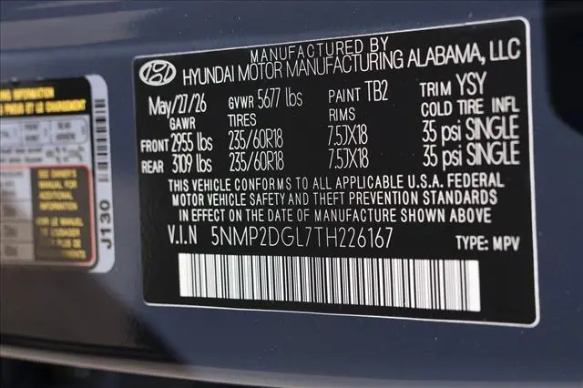 2026 Hyundai Santa Fe - $34,999