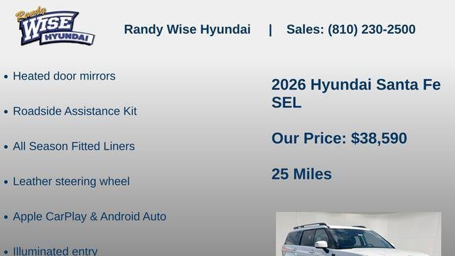 2026 Hyundai SANTA FE SEL