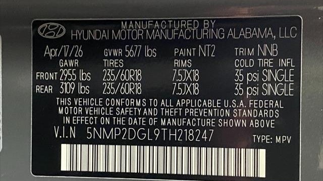 2026 Hyundai SANTA FE SEL