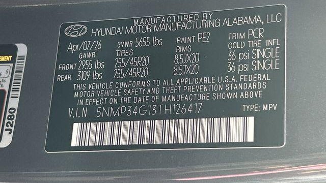 2026 Hyundai SANTA FE Hybrid Limited