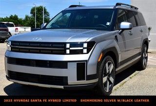 2025 Hyundai SANTA FE Hybrid with Shimmering Silver Exterior