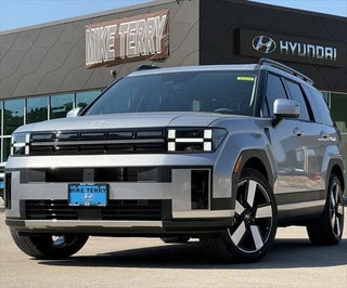 2025 Hyundai SANTA FE Hybrid with Shimmering Silver Exterior
