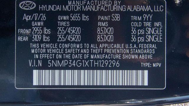 2026 Hyundai SANTA FE Hybrid Limited