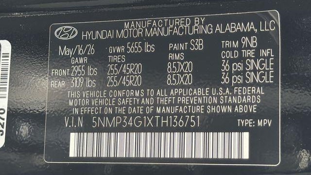 2026 Hyundai SANTA FE Hybrid Limited