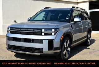 2025 Hyundai SANTA FE Hybrid with Shimmering Silver Exterior