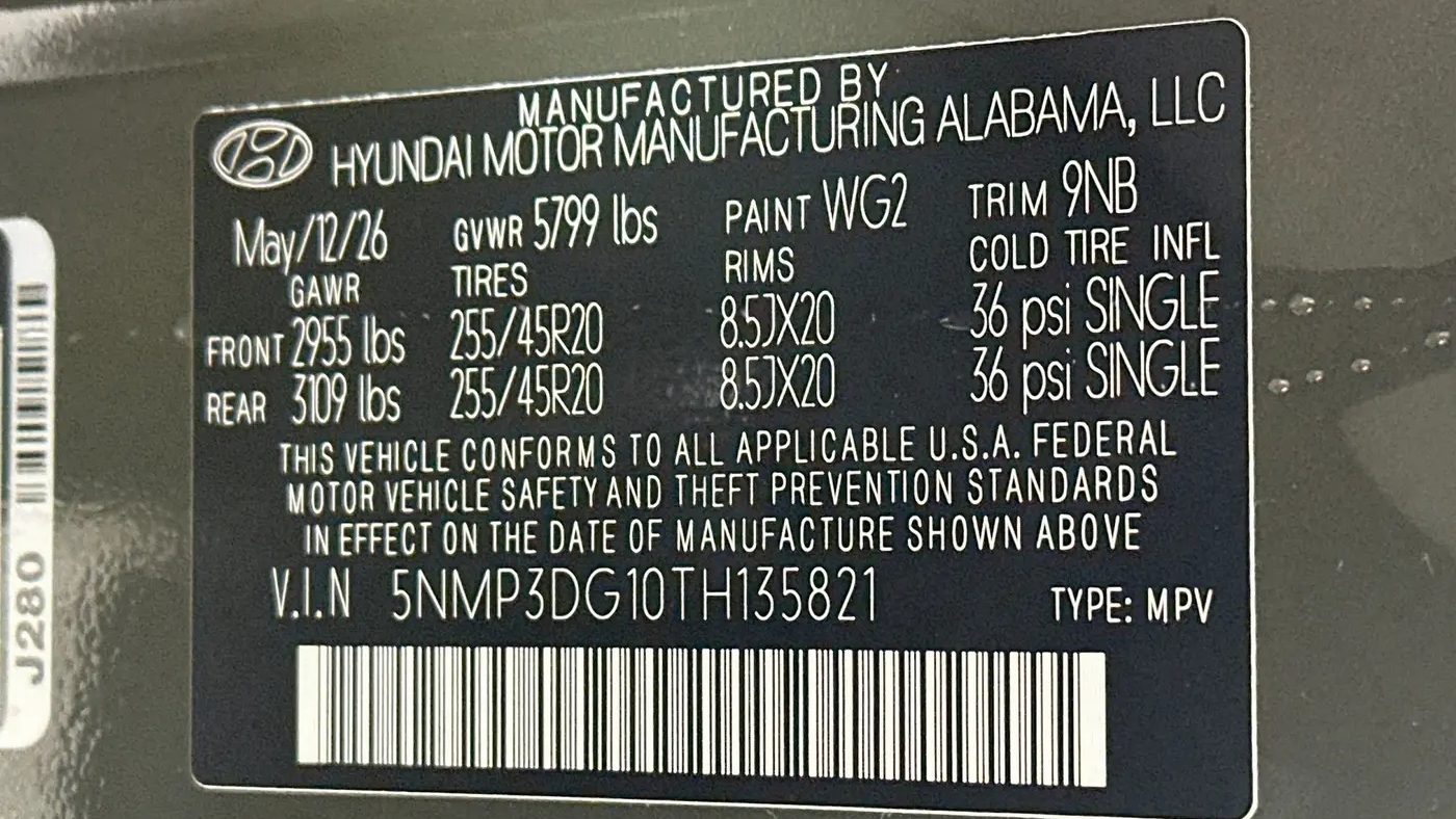 2026 Hyundai SANTA FE Hybrid Limited