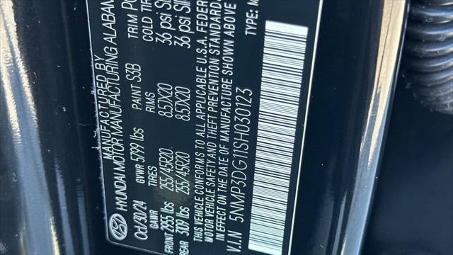 2025 Hyundai SANTA FE Hybrid Limited