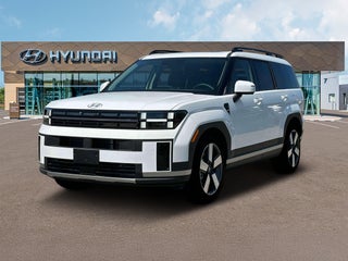 2024 Hyundai SANTA FE Hybrid with Serenity White Exterior