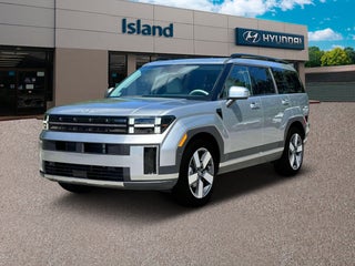 2024 Hyundai SANTA FE Hybrid with Shimmering Silver Exterior