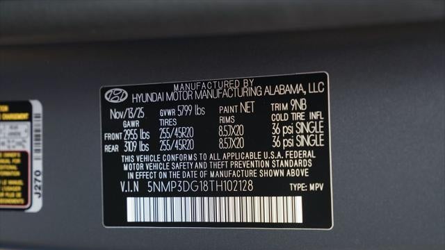 2026 Hyundai SANTA FE Hybrid Limited
