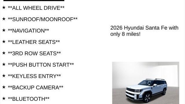 2026 Hyundai SANTA FE Hybrid Limited