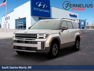 2026 Hyundai SANTA FE with Shimmering Silver Exterior