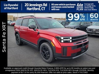 2026 Hyundai SANTA FE with Ultimate Red Exterior