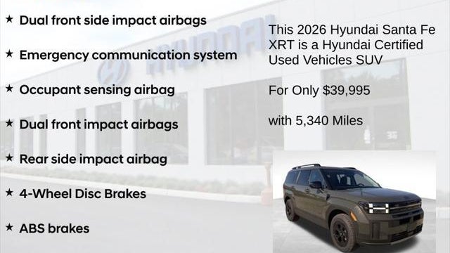 2026 Hyundai SANTA FE XRT