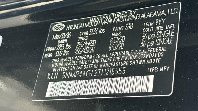 2026 Hyundai SANTA FE Limited