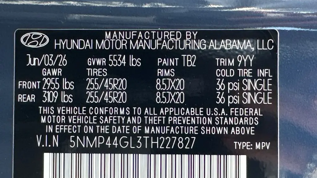 2026 Hyundai SANTA FE Limited