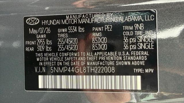 2026 Hyundai SANTA FE Limited