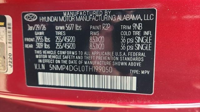 2026 Hyundai SANTA FE Limited