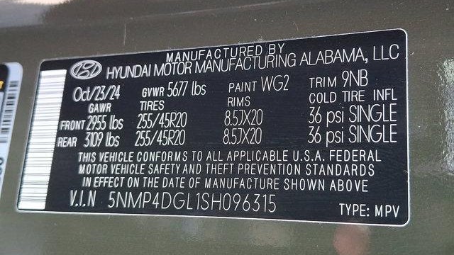 2025 Hyundai SANTA FE Limited