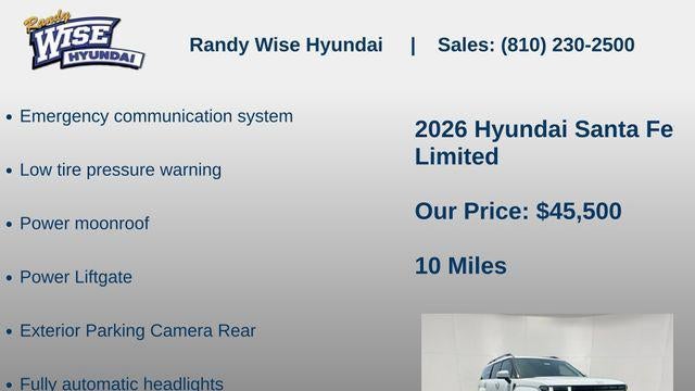 2026 Hyundai SANTA FE Limited