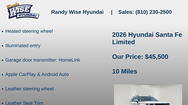 2026 Hyundai SANTA FE Limited