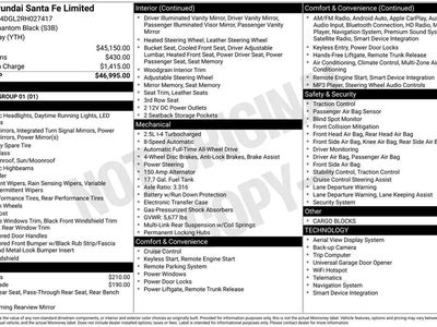 2024 Hyundai Santa FE AWD Limited 4DR SUV