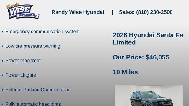 2026 Hyundai SANTA FE Limited