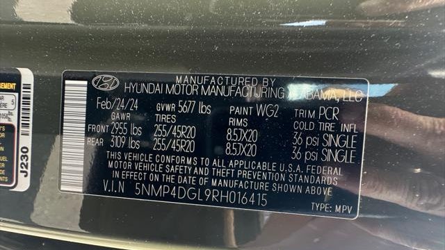 2024 Hyundai SANTA FE Limited