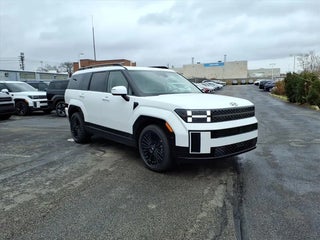 2025 Hyundai SANTA FE Hybrid with Serenity White Exterior