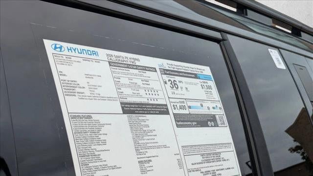 2026 Hyundai SANTA FE Hybrid Calligraphy