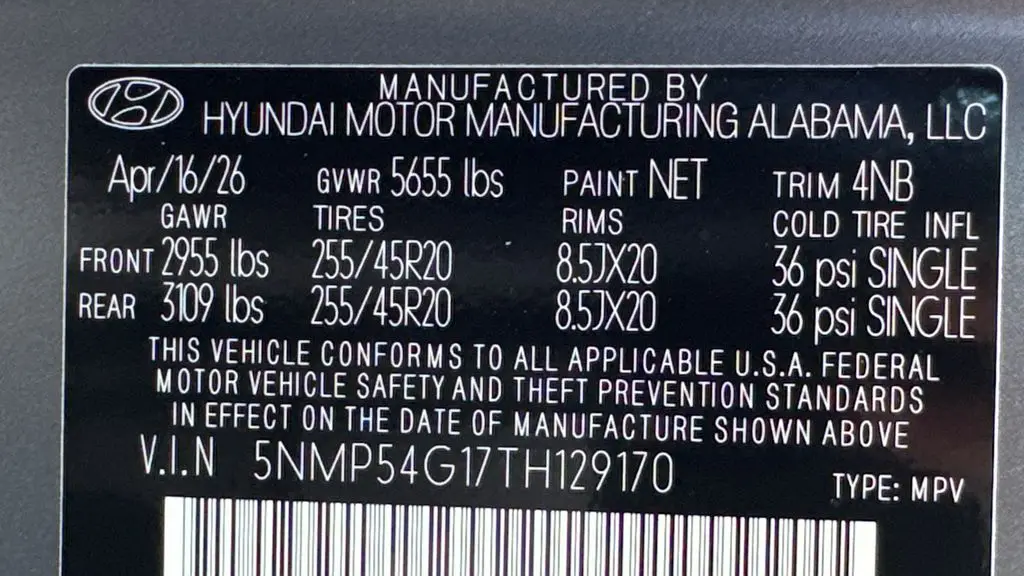 2026 Hyundai SANTA FE Hybrid Calligraphy