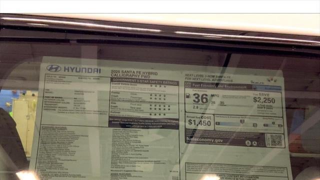 2025 Hyundai SANTA FE Hybrid Calligraphy