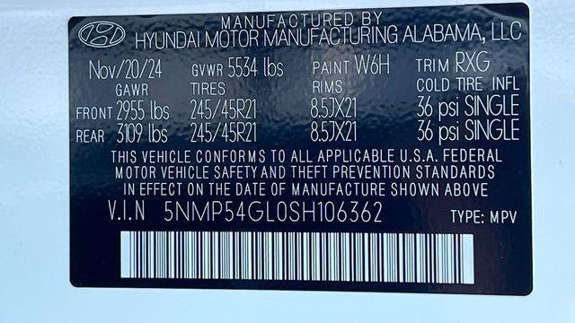 2025 Hyundai SANTA FE Calligraphy