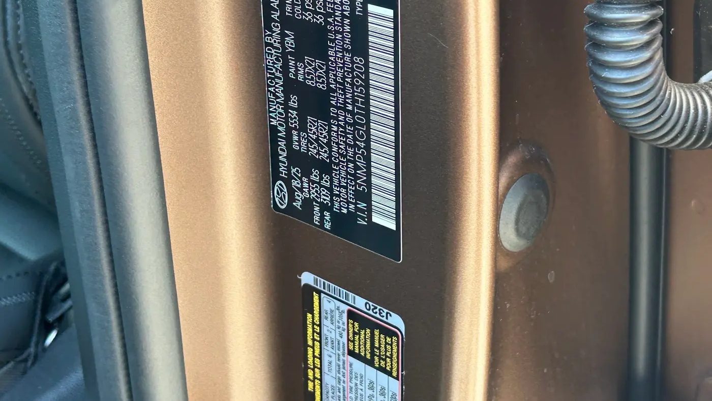 2026 Hyundai SANTA FE Calligraphy