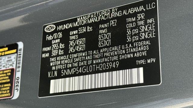 2026 Hyundai SANTA FE Calligraphy