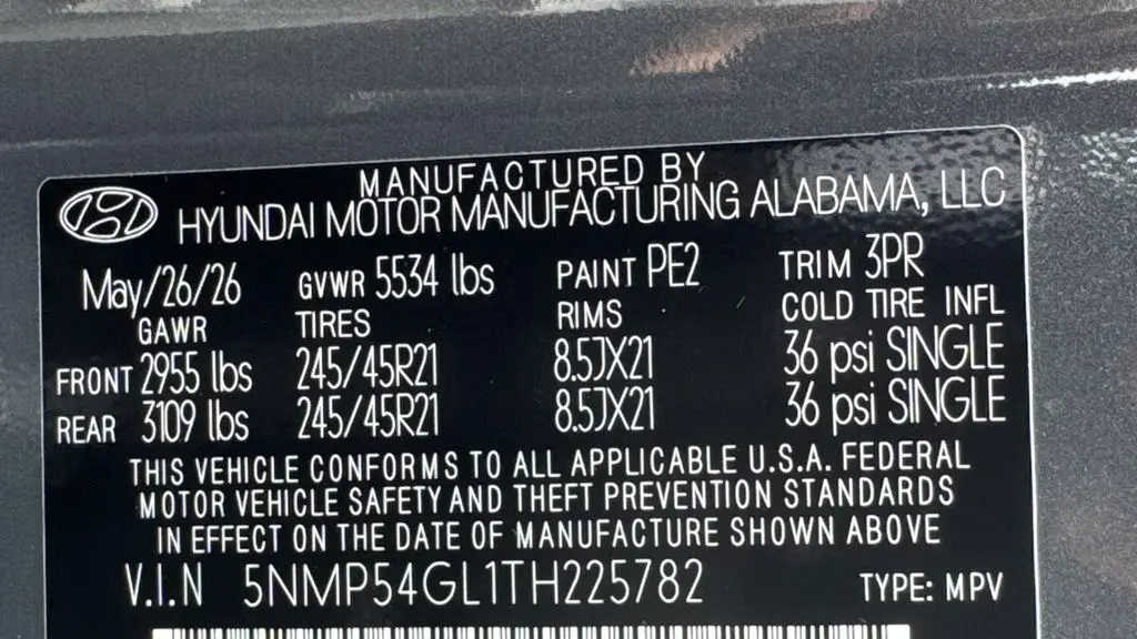 2026 Hyundai SANTA FE Calligraphy