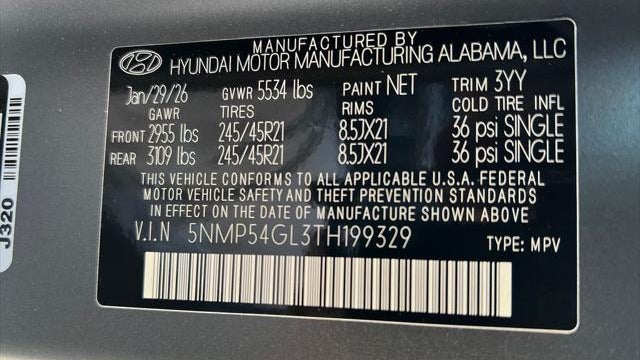 2026 Hyundai SANTA FE Calligraphy