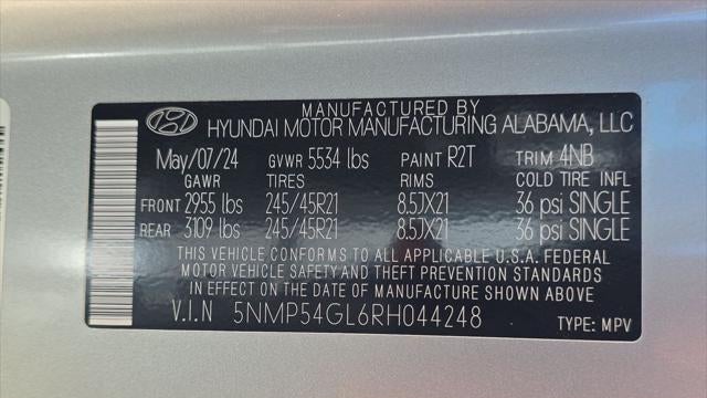 2024 Hyundai SANTA FE Calligraphy