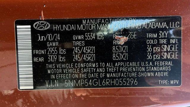 2024 Hyundai SANTA FE Calligraphy
