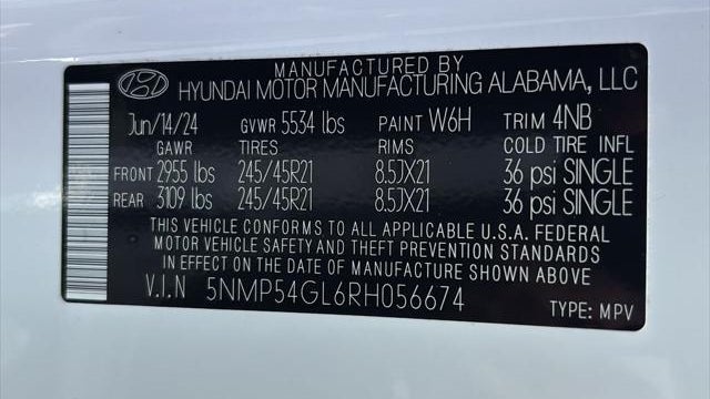 2024 Hyundai SANTA FE Calligraphy
