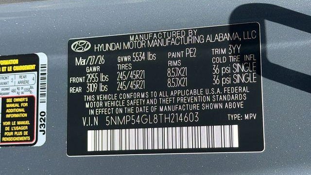 2026 Hyundai SANTA FE Calligraphy