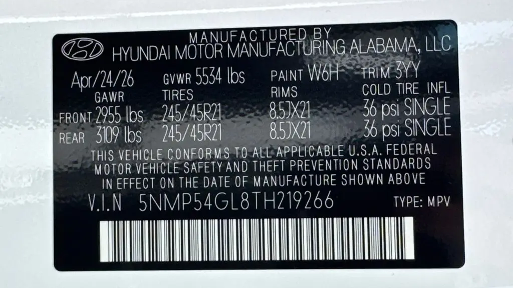 2026 Hyundai SANTA FE Calligraphy