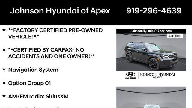 2025 Hyundai SANTA FE Calligraphy
