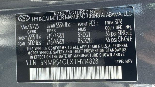 2026 Hyundai SANTA FE Calligraphy